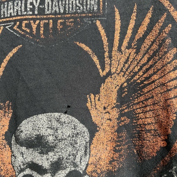 Harley-Davidson Black Graphic T-Shirt for Men - Picture 5 of 10